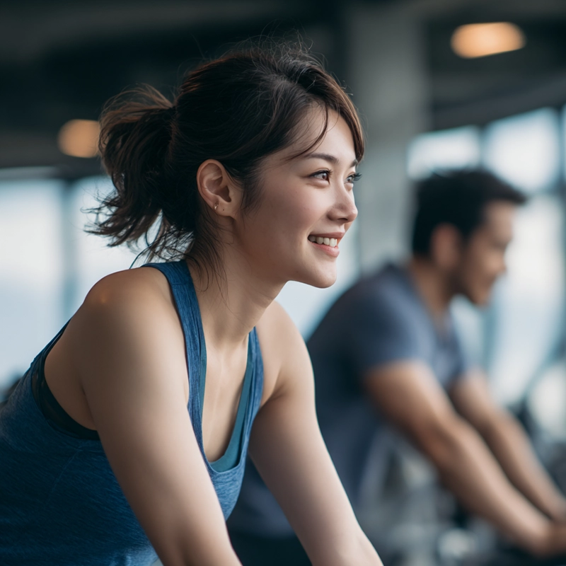 無理なく続けられる料金プランや通いやすさを表したイメージ